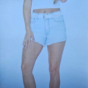 Denim Jean shorts hi-rise